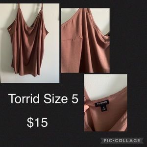 Torrid Mauve Cami Size 5